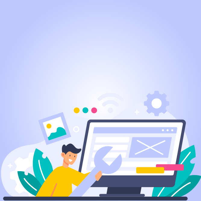 Tangkapan layar sistem hosting situs statis aplikasi